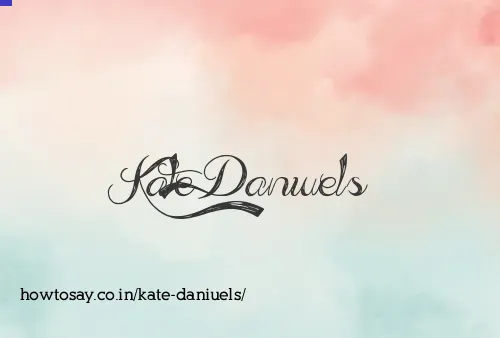 Kate Daniuels