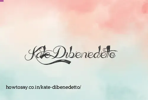 Kate Dibenedetto