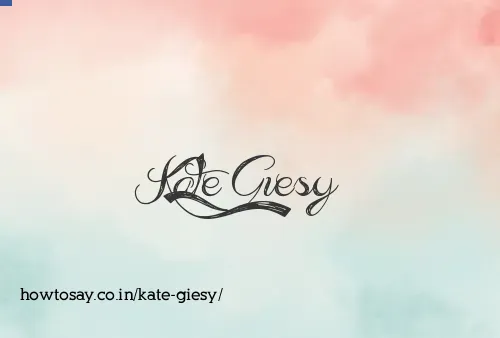 Kate Giesy
