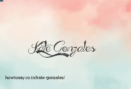 Kate Gonzales