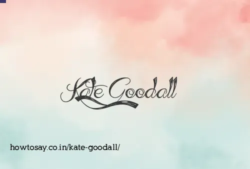 Kate Goodall