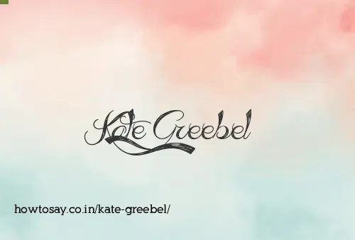 Kate Greebel