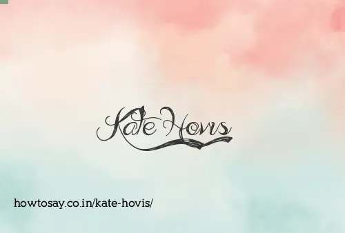 Kate Hovis