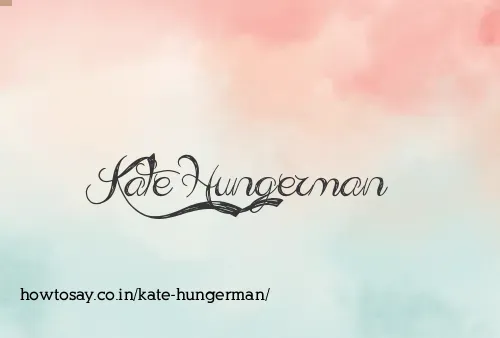 Kate Hungerman