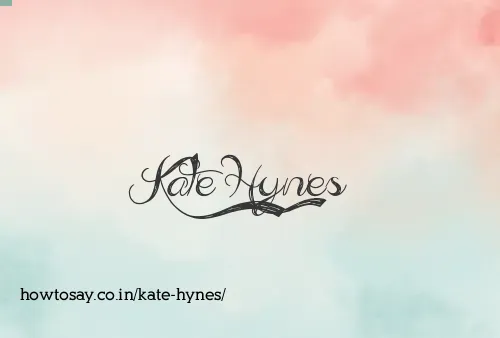 Kate Hynes