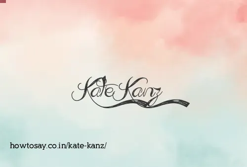 Kate Kanz