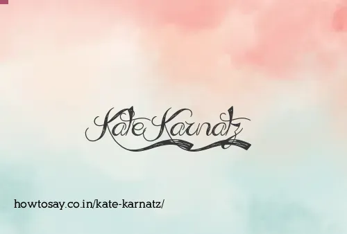 Kate Karnatz