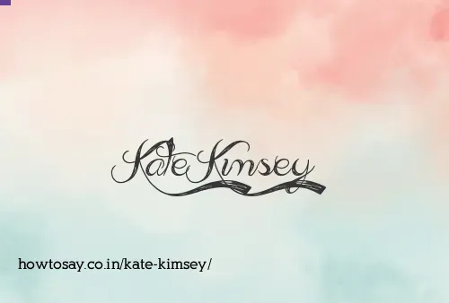 Kate Kimsey