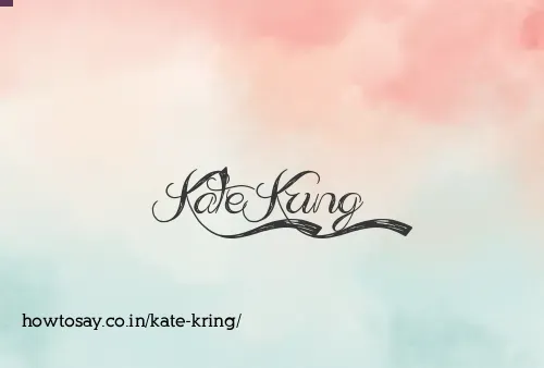 Kate Kring