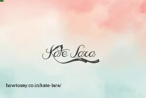 Kate Lara