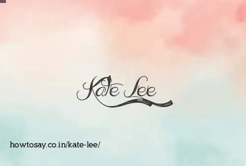 Kate Lee