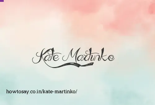Kate Martinko
