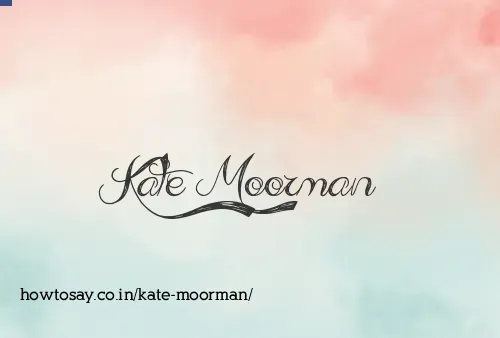 Kate Moorman