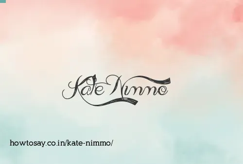 Kate Nimmo