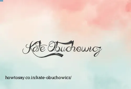 Kate Obuchowicz