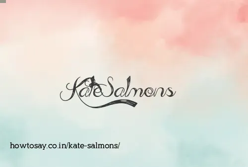 Kate Salmons