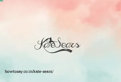 Kate Sears