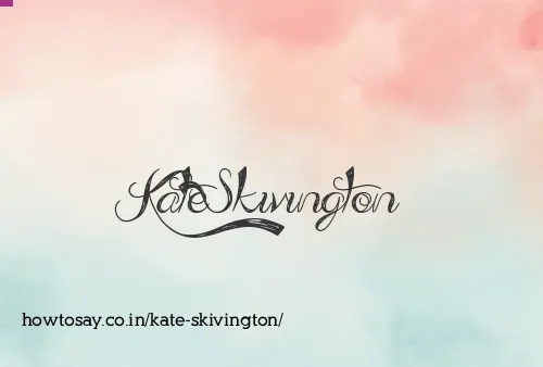 Kate Skivington