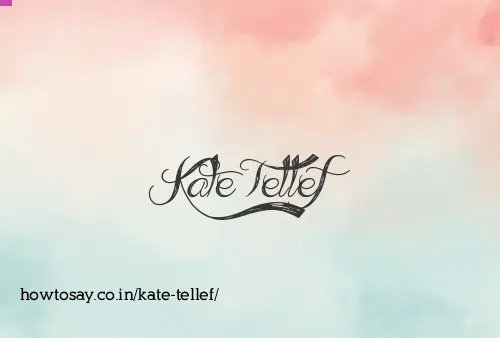 Kate Tellef