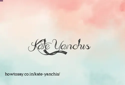 Kate Yanchis