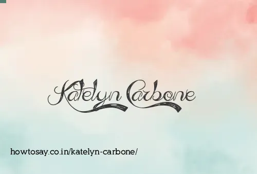 Katelyn Carbone