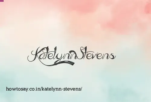 Katelynn Stevens