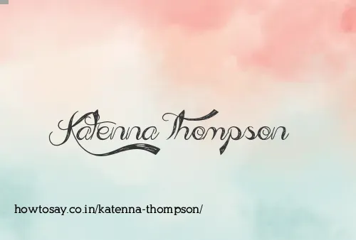 Katenna Thompson