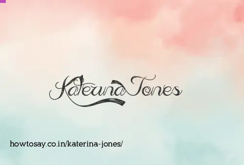 Katerina Jones