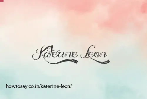 Katerine Leon