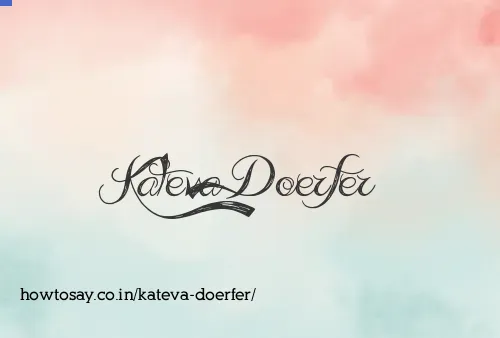Kateva Doerfer