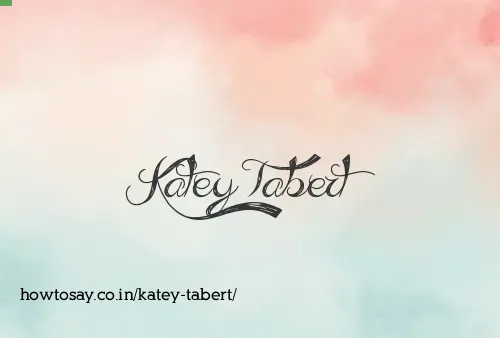 Katey Tabert