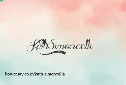 Kath Simoncelli