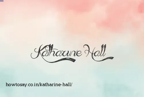 Katharine Hall