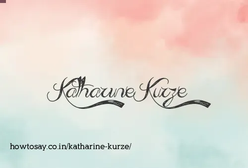 Katharine Kurze