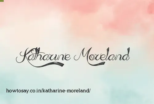 Katharine Moreland