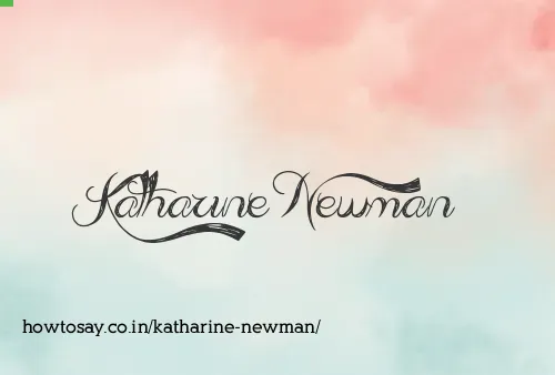 Katharine Newman