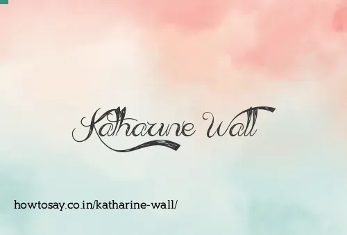 Katharine Wall