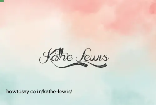 Kathe Lewis