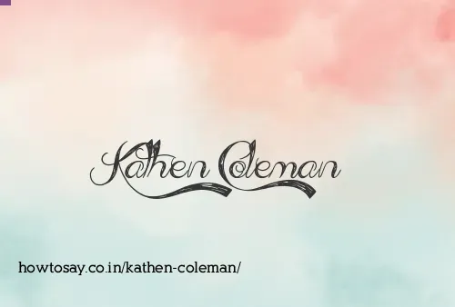 Kathen Coleman