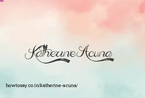 Katherine Acuna