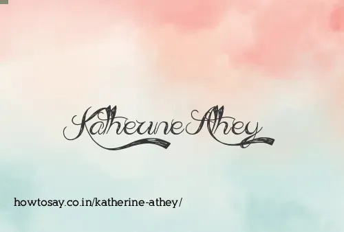 Katherine Athey