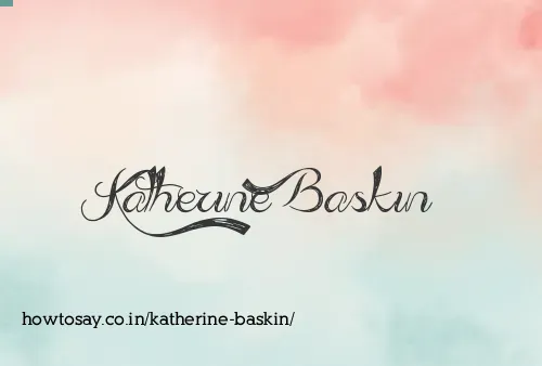 Katherine Baskin