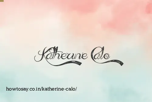 Katherine Calo