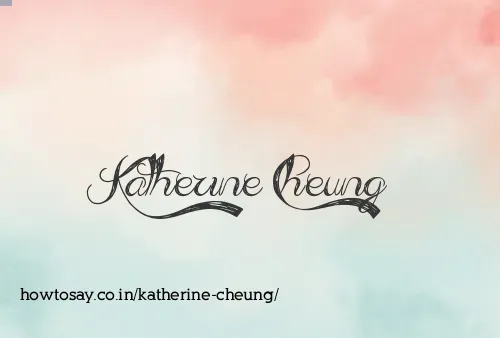 Katherine Cheung