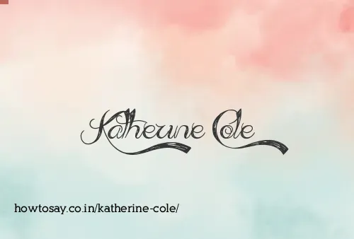Katherine Cole