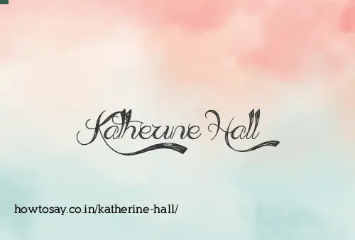 Katherine Hall