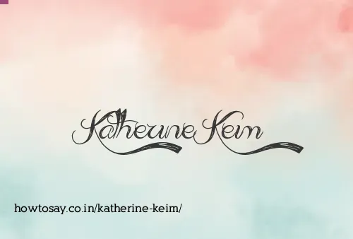 Katherine Keim