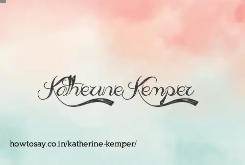 Katherine Kemper