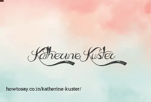 Katherine Kuster