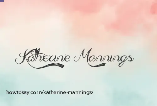 Katherine Mannings